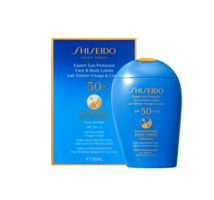 SHISEIDO 资生堂 蓝胖子防晒乳 面部清爽不油腻 SPF50+ 150ml