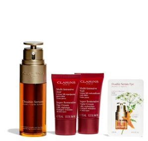 CLARINS 嬌韻詩(shī) 雙萃精華面部護(hù)膚套裝