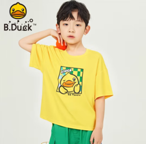 B.Duck 小黄鸭男女童夏装新款卡通短袖