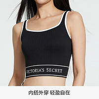 VICTORIA'S SECRET 夏季全新無鋼圈小背心文胸內(nèi)衣 54A2黑曜石 11250403 XS