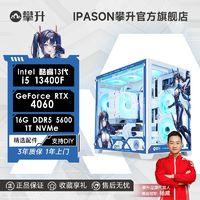 IPASON 攀升 DIY臺(tái)式機(jī)（i5-12400F、16GB、512GB、6750GRE 12G）