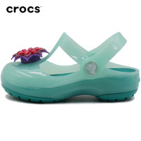 crocs 卡駱馳 童鞋2024春季新款運(yùn)動(dòng)休閑鞋兒童拖鞋戶外沙灘鞋女鞋涼鞋潮 205044-371 (22-23/130mm)