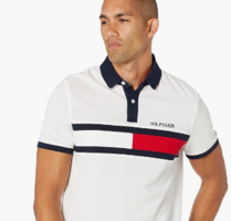 限S碼！TOMMY HILFIGER 湯米·希爾費(fèi)格 男士POLO衫