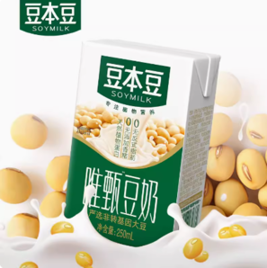 百億補(bǔ)貼！SOYMILK 豆本豆 唯甄原味豆奶250ml*6盒