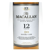 MACALLAN 麥卡倫 藍(lán)鉆單一麥芽蘇格蘭威士忌英國(guó)進(jìn)口洋酒 斯佩塞產(chǎn)區(qū) 麥卡倫12年藍(lán)鉆雙桶 700ml