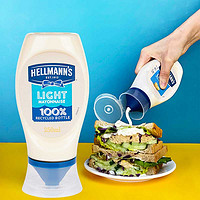 HELLMANN'S 好樂門 Hellmanns 西班牙進(jìn)口 淡味蛋黃醬 沙拉醬 美乃滋輕食烘培 251g