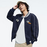 Gap 蓋璞 男女裝春秋季LOGO棒球服769906校隊夾克