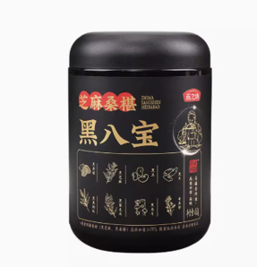 一次補(bǔ)齊8重黑營養(yǎng)！燕之坊 芝麻桑葚黑八寶粉 450g 
