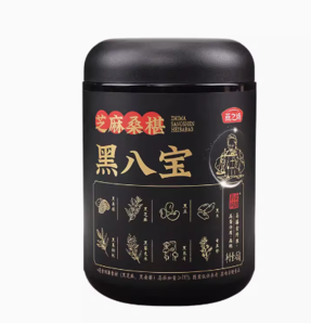 一次补齐8重黑营养！燕之坊 芝麻桑葚黑八宝粉 450g 29.9元包邮（需领券）