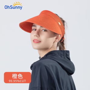 PLUS會員！OhSunny 戶外防紫外線遮陽帽