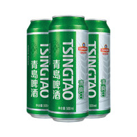 青島啤酒 清爽系列8度罐裝啤酒500mL*24瓶（贈青島啤酒500mL*12罐）