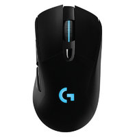 logitech 羅技 G703 HERO傳感器升級版 2.4G Lightspeed 雙模無線鼠標(biāo) 25600DPI 黑色