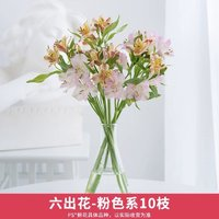 花點(diǎn)時(shí)間 六出花 粉色系 10枝 多款芍藥任選