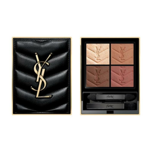 YVES SAINT LAURENT 圣羅蘭 黑色皮革四色眼影盤(pán) 5g
