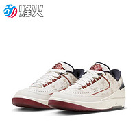 NIKE 耐克 烽火 AIR JORDAN 2 AJ2 CNY龍年限定 低幫復(fù)古籃球鞋 FJ5736 100 FJ5736-100 35.5