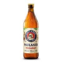 PAULANER 保拉納 德國(guó)進(jìn)口Paulaner保拉納柏龍啤酒小麥白500ml*20瓶