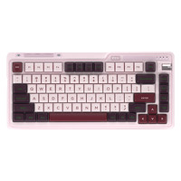 KZZI 珂芝 K75 Lite2 三模机械键盘 82键 弥豆紫 彩虹轴 RGB
