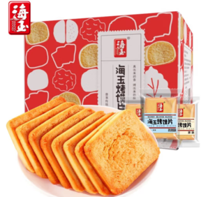 酥脆美味！HAIYU FOOD 海玉 烤饃片 麻辣味 850g 1箱