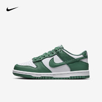 NIKE 耐克 女子運(yùn)動(dòng)鞋 Dunk Low 綠白耐磨輕便透氣低幫板鞋 HF4798-100 36.5