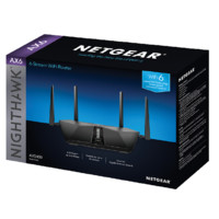 NETGEAR 美國網(wǎng)件 網(wǎng)件RAX50無線路由器千兆wifi6 AX5400M高速電競/家用全屋覆蓋穿墻王/5G雙頻三核/認