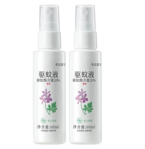 無(wú)香溫和！松達(dá) 兒童驅(qū)蚊噴霧  60ml *2瓶