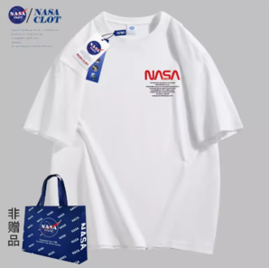 NASA 聯(lián)名2024新款潮流 純棉 情侶同款T恤