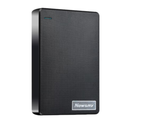 Newsmy 紐曼 500GB 移動(dòng)硬盤 雙盤備份 清風(fēng)Plus系列 USB3.0 2.5英寸 風(fēng)雅黑  格紋設(shè)計(jì)