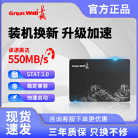 Great Wall 長城 T30固態(tài)硬盤256G/512G臺式機筆記本電腦1T高速SSD固態(tài)盤sata