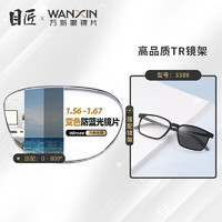 winsee 萬(wàn)新 1.60智能變色鏡片（附帶原廠包裝）+多款鏡架可選