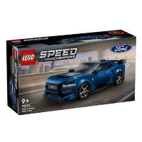 LEGO 樂高 超級(jí)賽車系列 76920 福特 Mustang Dark Horse 跑車