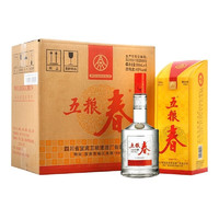 WULIANGYE 五粮液 五粮春 第一代 经典浓香型白酒 45度 500mL*6瓶 整箱装