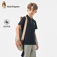 Hush Puppies 暇步士 2024夏季新款短袖POLO衫