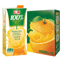 汇源 100%橙汁 1L*6盒