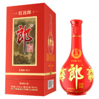 LANGJIU 郎酒 PLUS：郎酒紅花郎·紅十第四代 醬香型白酒 53度 500mL