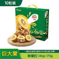 Zespri 佳沛 新西蘭陽(yáng)光金奇異果10粒禮盒 巨大果 單果約146-175g