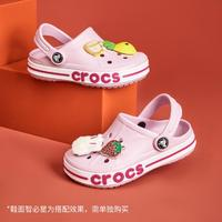 crocs 卡駱馳 寶寶涼鞋男女童洞洞鞋沙灘鞋小童兒童包頭拖鞋