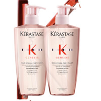 KéRASTASE 卡詩 元?dú)饨燮可窗l(fā)水套裝500ml*2禮盒深層清潔長(zhǎng)效控油