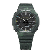 CASIO 卡西歐 G-SHOCK系列 45.4毫米石英腕表 GA-2100FR-3A