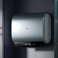 Midea 美的 電熱水器 玲瓏超薄雙膽扁桶 3300W變頻 鎂棒免換一級(jí)能效節(jié)能凈膚UDplus 60L