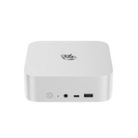 Beelink 零刻 SER8 迷你臺式機 冰霜銀（銳龍R7-8845HS、核芯顯卡、32GB、1TB SSD）