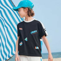 MQD 马骑顿 冰氧吧系列男童短袖T恤（100-170cm）