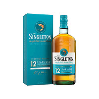 PLUS会员！THE SINGLETON 苏格登（Singleton）达夫镇 12年 单一麦芽威士忌700ml(礼盒装）