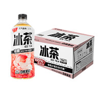 元?dú)馍?冰茶減糖白桃茉莉冰茶900ml*12瓶