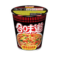 CUP NOODLES 合味道 標(biāo)準(zhǔn)杯 赤豚骨濃湯風(fēng)味 81g（任選12件）