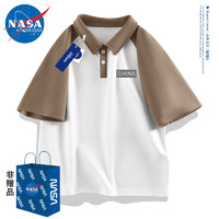 NASA ADIMEDAS 短袖插肩袖Polo衫 NS-2024031603