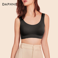 DAPHNE 達芙妮 無痕內(nèi)衣女小胸聚攏運動夏季薄款美背抹胸背心式文胸?zé)o鋼圈