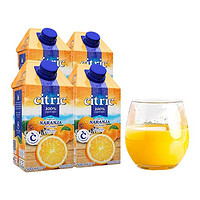 Citric 喜趣客 100%nfc橙汁 500ml*4瓶