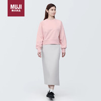 MUJI  無(wú)印良品女式 緊密編織 運(yùn)動(dòng)衫