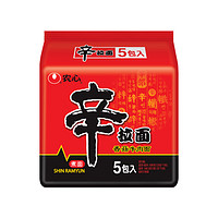 NONGSHIM 農(nóng)心 香菇牛肉味辛拉面 方便面五連包 120g*5包