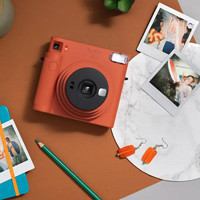 FUJIFILM 富士 instax立拍立得 一次成像相機 SQUARE SQ1 赭石橙